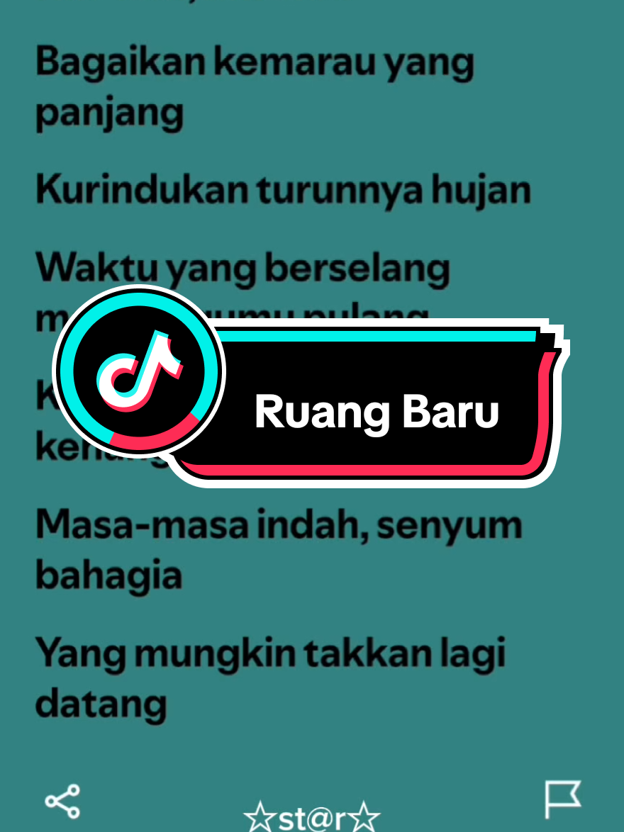 Ruang Baru  #ruangbaru  #liriklagu  #lirik  #lagu 