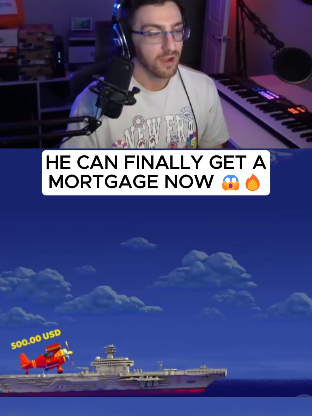 Bro finally got a mortgage 🔥 #kickstreaming