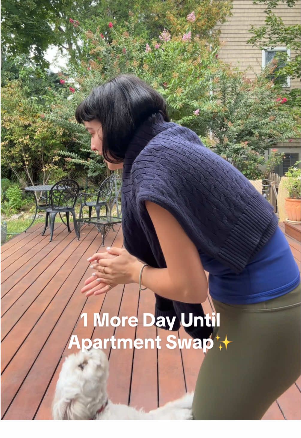 Dropping off my Shayla first 🥹✨ one more sleep until Nottinghill!  #theholiday #apartmentswap #london #moviemagic 