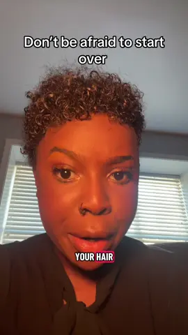 It’s okay it’s just hair you’ll feel so much better  #naturalhair #shorthairstyles #curlyhairstyles #ladiesoftiktok #blackgirlhairtok 