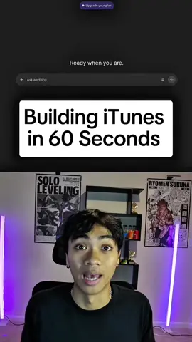 Building iTunes #ai #nocode