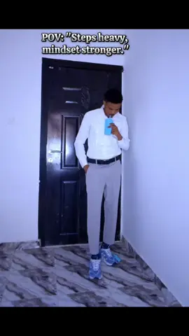 Walking like I already made it.