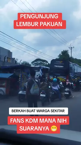 PENGUNJUNG LEMBUR PAKUAN MAKIN BANYAK SAJA GAESS😁🥰🔥 #lemburpakuanchannel  #bapakaingkdm  #fanskdm  #gubernurjawabarat  #kdm 