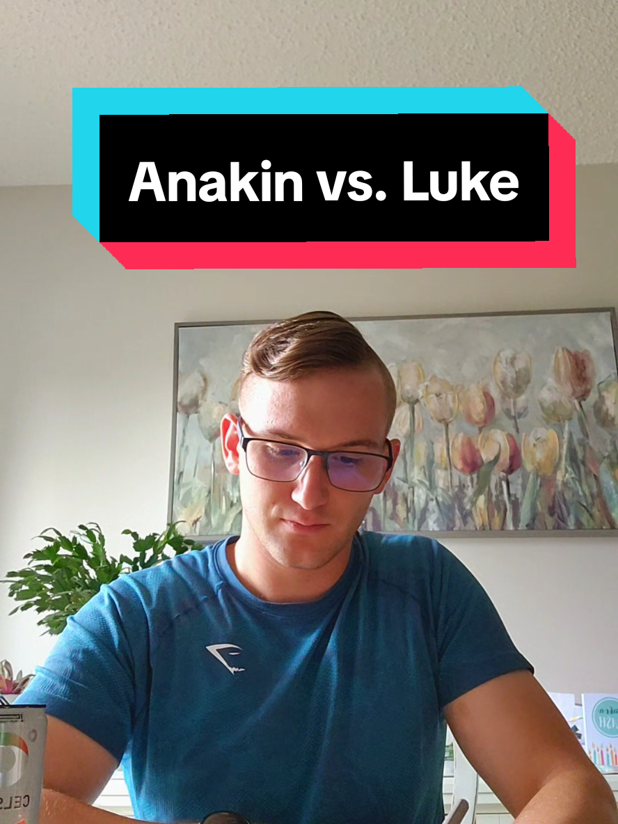 Who do you like more, Anakin or Luke? #starwars #Skywalker #writing 
