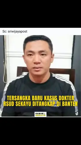 Masih ingat dengan Kasus dr. Syahpri ???  #alhamdulillah #savedrSyahpri🤍 #rsudsekayu #musibanyuasin #wongkitogalo 
