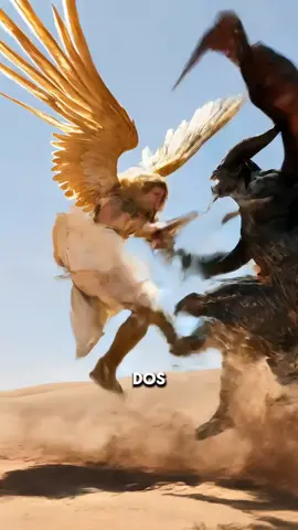 “El Demonio Que Se Atrevió a Enfrentar a los Dos Ángeles Más Poderosos de Dios” #dios #biblia #historia #angeles #parati