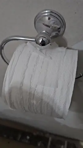 When the 3 year old changes the toilet paper 🤣🤣 At least she changed it? Notice some on the floor too 💀🤣😭 Alsoooo. Excuse us still not being done redoing the bathroom after a major tear down & redo RIGHT before my csection after finding mold 🙈😭
