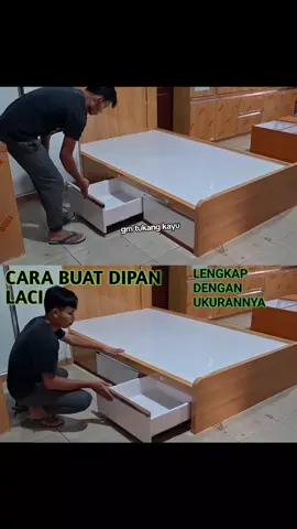 membuat dipan dengan laci penyimpanan  #belajarnukang #carpenter #woodworking #dipanlaci ci#pyfツviral_❤ 