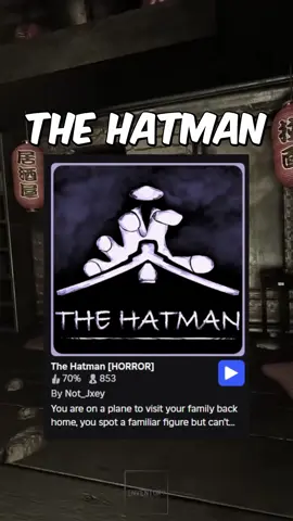 BEST Roblox Horror Game To Play With Friends… 😱 | Game: The Hatman #robloxfyp #roblox #robloxgames #robloxgamestoplay #fyp 