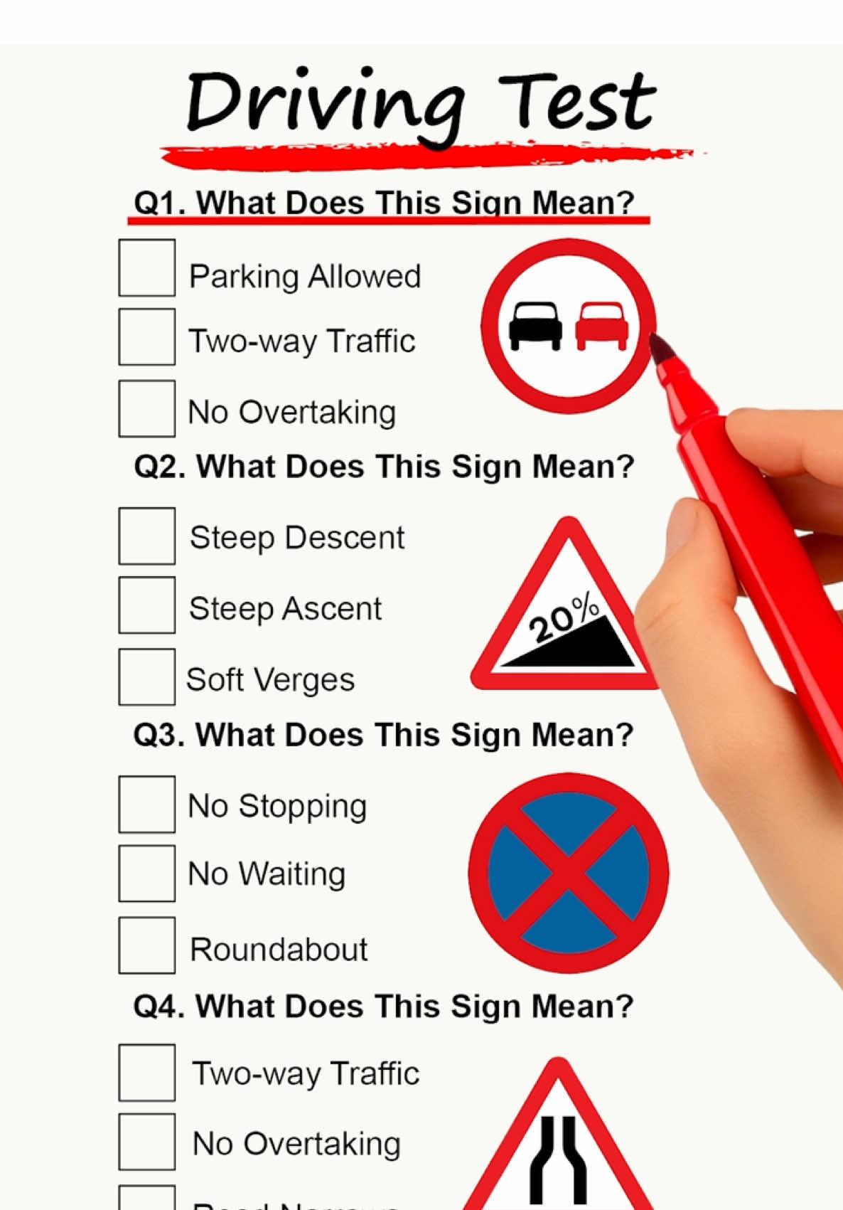 Master Your Traffic Signs: #trafficsafety #roadsigns #drivingtips #education #trafficquiz 