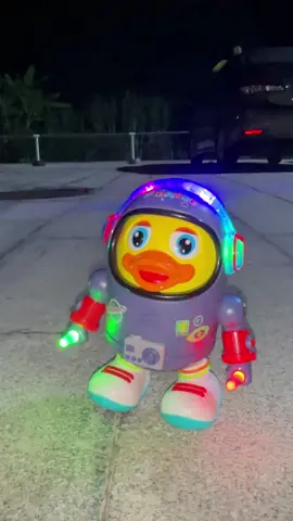 Space dancing duck robot toy #foryou #babytoy #Toy #duck #tiktokshop #popular #tiktok #fyp 