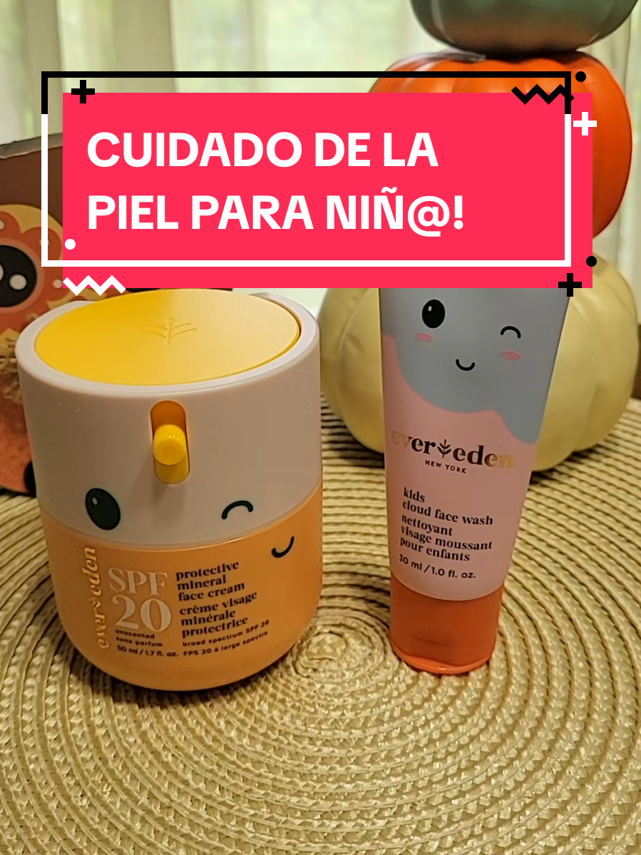 CUIDADO DE LA PIEL PARA NIÑAS! #kidskincare #skincare #tiktokshopfind #cuidadodelapiel #kids 