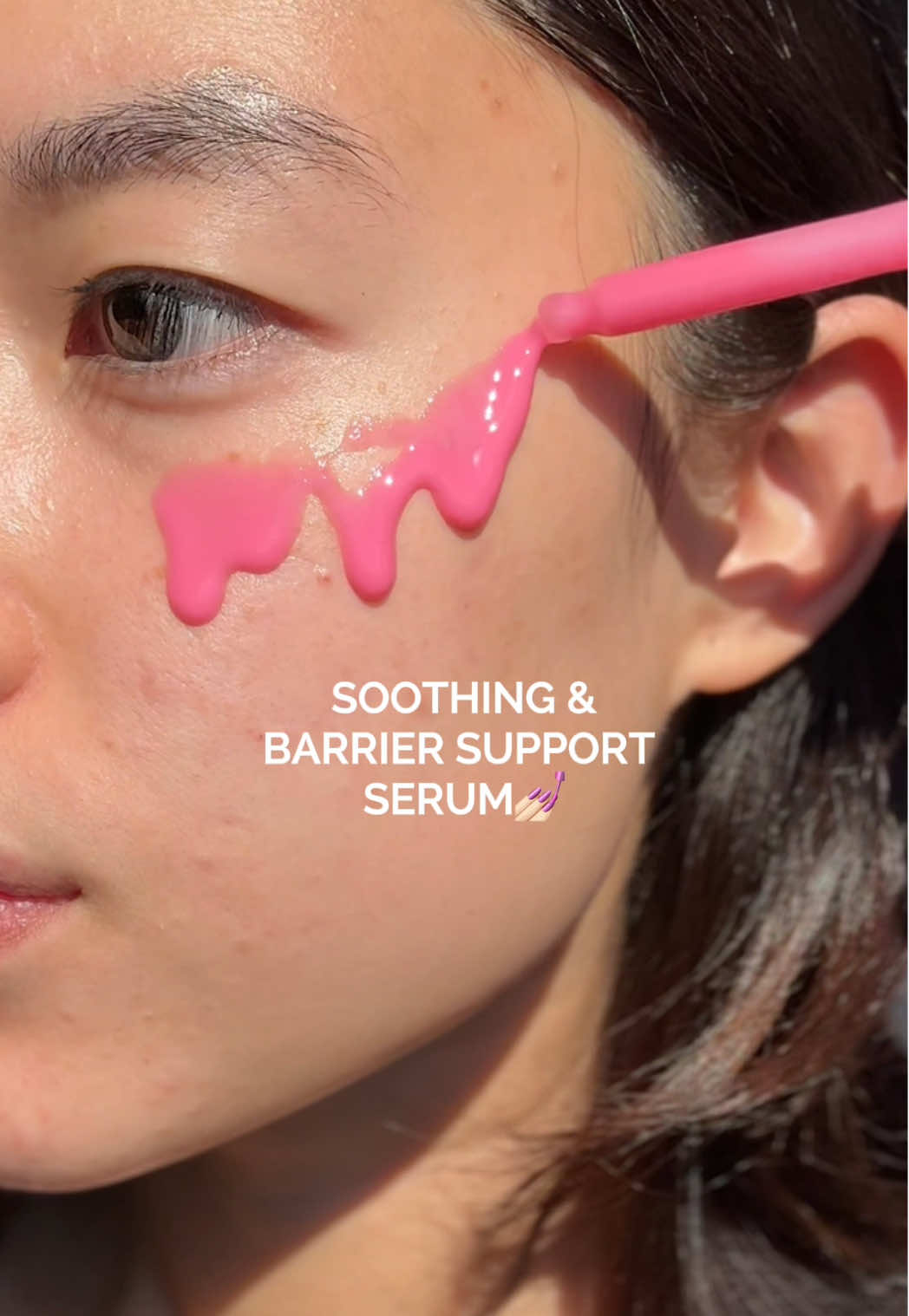 this is why we love our pink serum 💕💖🎀 #theordinary #soothingandbarriersupportserum #skincare 
