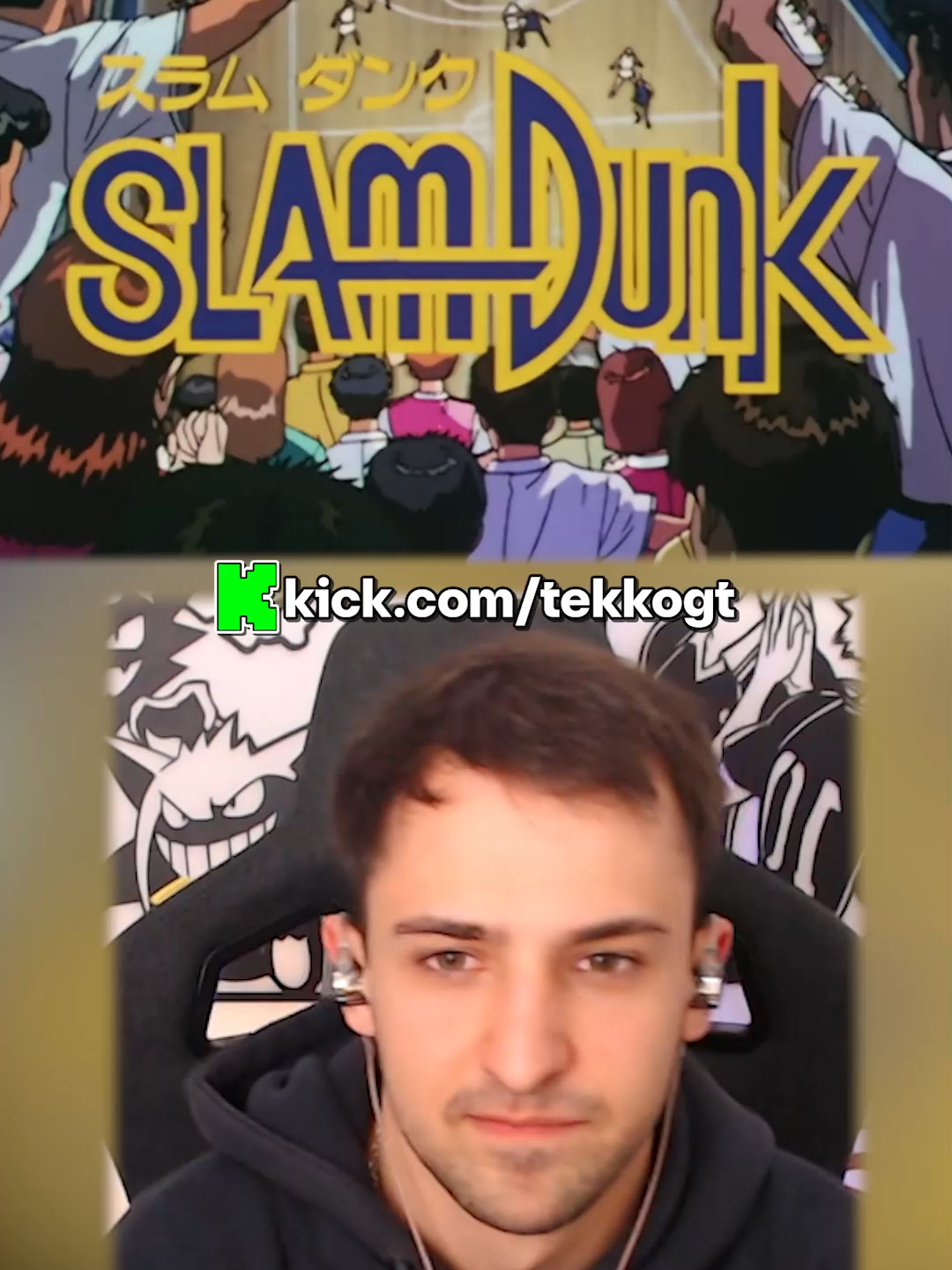Opening Slam dunk en japones Reacción #tekkogt #slamdunk #spokon #anime #hajimenoippo #sakuragi