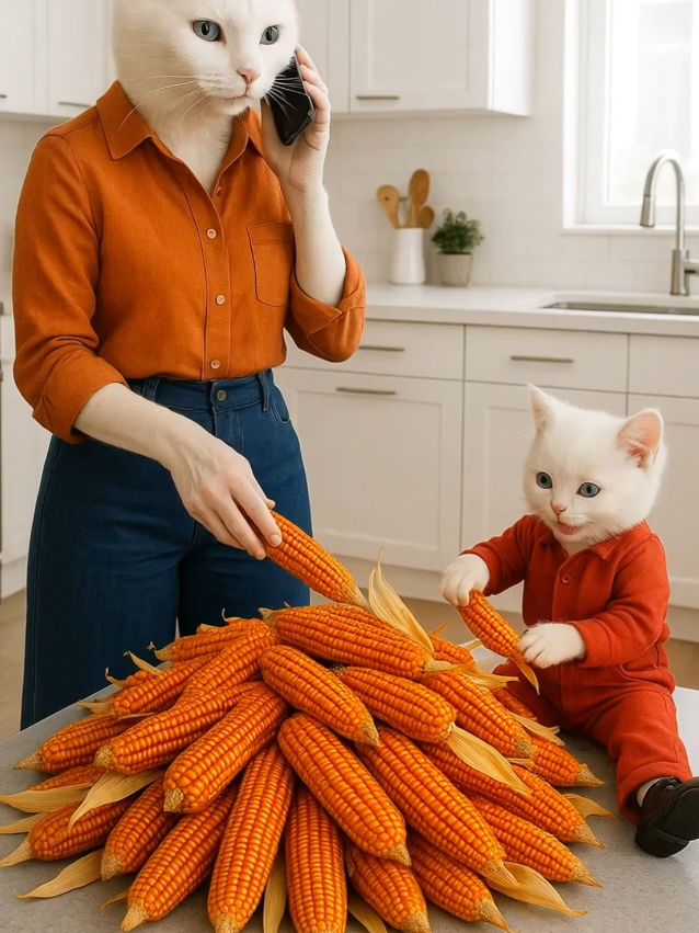 popcorn picnic :The match they never forget#ai #aivideos #cat #aicat 