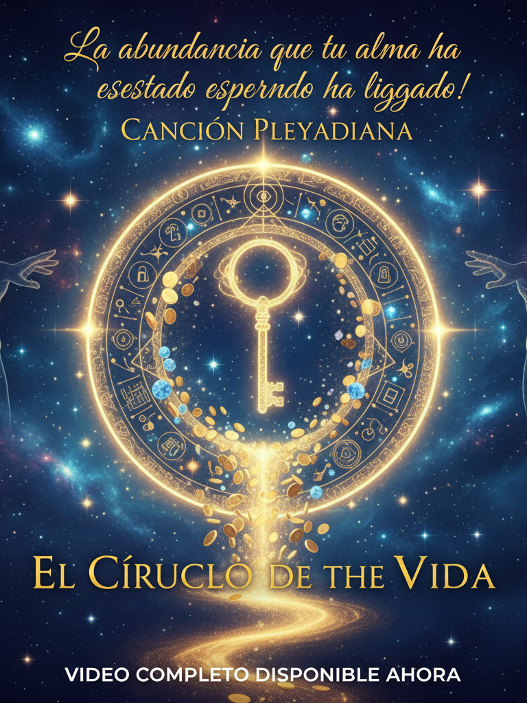 La abundancia que tu alma ha estado esperando ha llegado! 💰✨ EL CÍRCULO DE LA VIDA | CANCIÓN PLEYADIANA es más que una melodía, es la clave maestra para manifestar la prosperidad en tu realidad. A pedido de nuestra increíble comunidad, el video COMPLETO ya está aquí. Sintonízate con esta vibración sagrada que proviene de las estrellas y siente cómo se abren las puertas de la prosperidad infinita. Esta canción te conectará con la armonía universal y te recordará que mereces todo lo que el cosmos tiene para ofrecer. Prepárate para una transformación profunda donde la escasez se convierte en flujo y la preocupación en gratitud. ¡Es tu momento de brillar! Deja que la #CancionPleyadiana eleve tu energía y te guíe hacia una vida de plenitud. No te lo pierdas y suscríbete ahora para que el Círculo de la Vida te traiga toda la abundancia que anhelas. ¡Tu viaje hacia la riqueza ilimitada comienza aquí! #CirculoDeLaVida #CancionPleyadiana #Abundancia #Manifestacion #LeyDeAtraccion #DespertarEspiritual #VibracionAlta #Espiritualidad #Prosperidad #Armonia #Viral #ParaTi #FYP #Reels #TikTokEspañol #Dinero #Riqueza #Exito #Transformacion #Energia #Conciencia #CrecimientoPersonal #Universo #VibrarAlto #Meditacion #Sanacion #Gratitud #VisionBoard #Millonarios#crecimientoespiritual✨🌻 #sabiduriaancestralfemenina🙏💙💜🌷 #cambiatuvidacambiatushábitos #innovacion #SolInterior