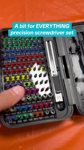 I use this precision screwdriver set for pretty much everything. It’s way better quality than the old one I had. #PrecisionScrewdriverSet #PrecisionScrewdriver #Tech #techgear #techtools 