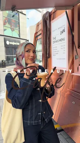 Pop up Café in the middle of bullring with @Fenty Beauty 🫶🏼 good coffee and good makeup?!!! What more could a girl ask for #fyp #Vlog #fentybeauty #birmingham 