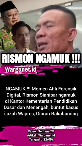Rismon Sianipar ngamuk datangi kantor Kemendikdasmen. 22/09 #rismon #gibran #wakilpresiden #Semuaorang  #fyppppppppppppppppppppppp 