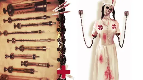 I adore her #convulsingnurse #spirithalloween #moodboard #scary #halloween 