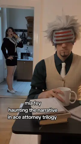 when ur dead but your sense of humour isn't #creatorsearchinsights #aceattorney #miafeycosplay #godotcosplay #miegocosplay  ace attorney ds game godot cosplay Mia fey cosplay miego cosplay Mia fey and Diego Mia fey and godot 