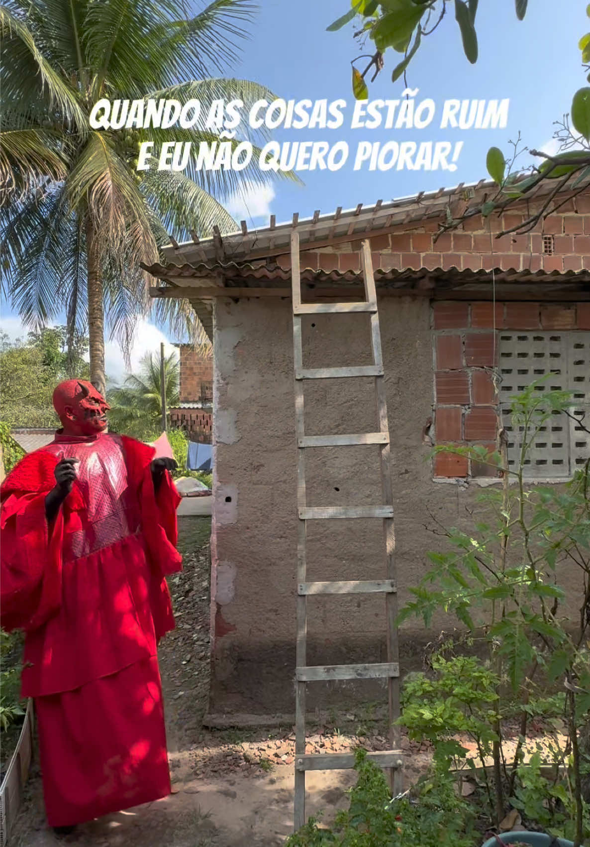 Quem tem coragem? 🪜👹