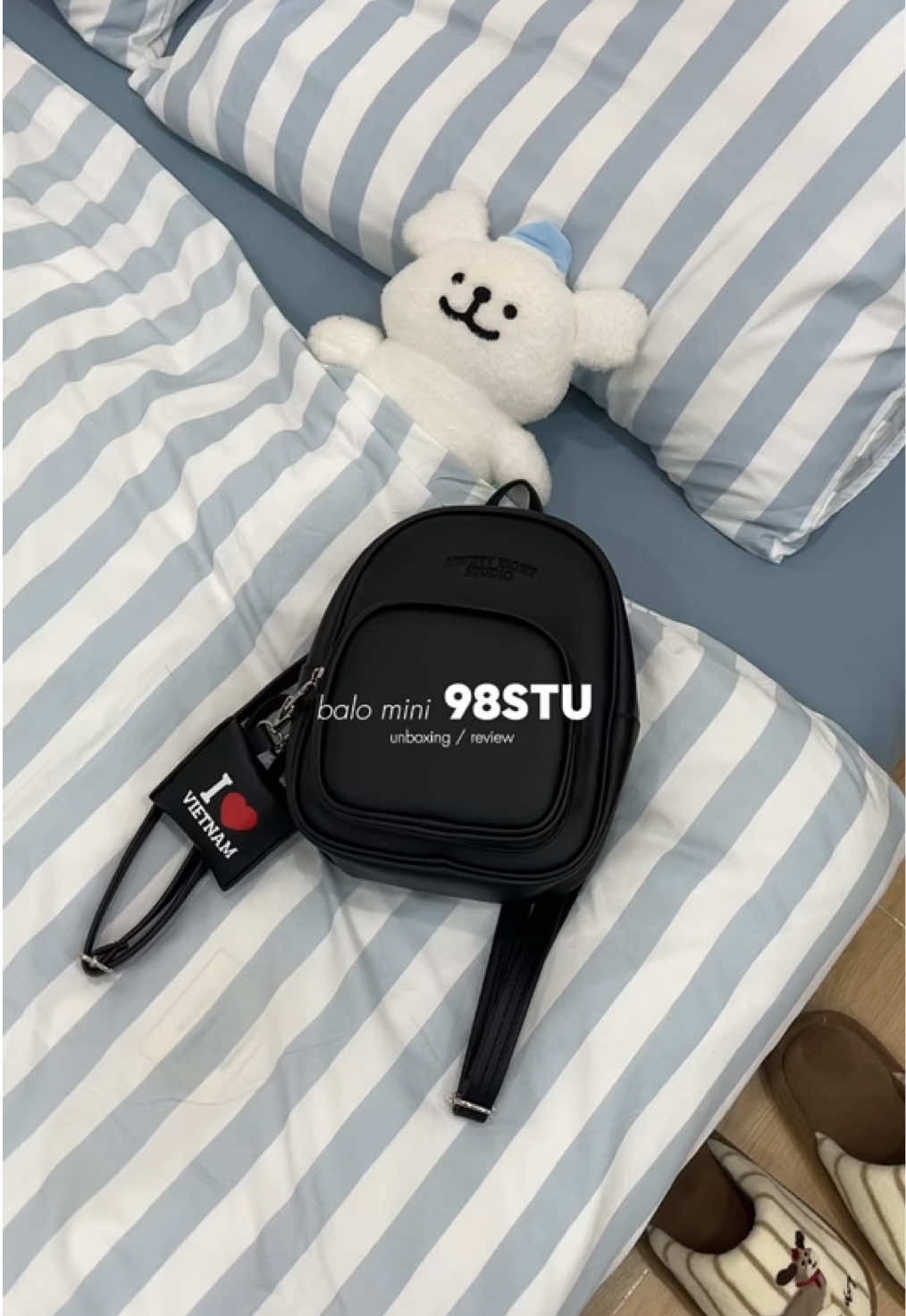 nhỏ nhắn đáng iu sĩu 🧺🧸✨#98stu #unboxing #balomini #reviewlamdep #muataitiktok 