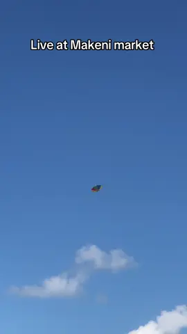 A big umbrella ☂️ mounted the sky at the Makeni market 