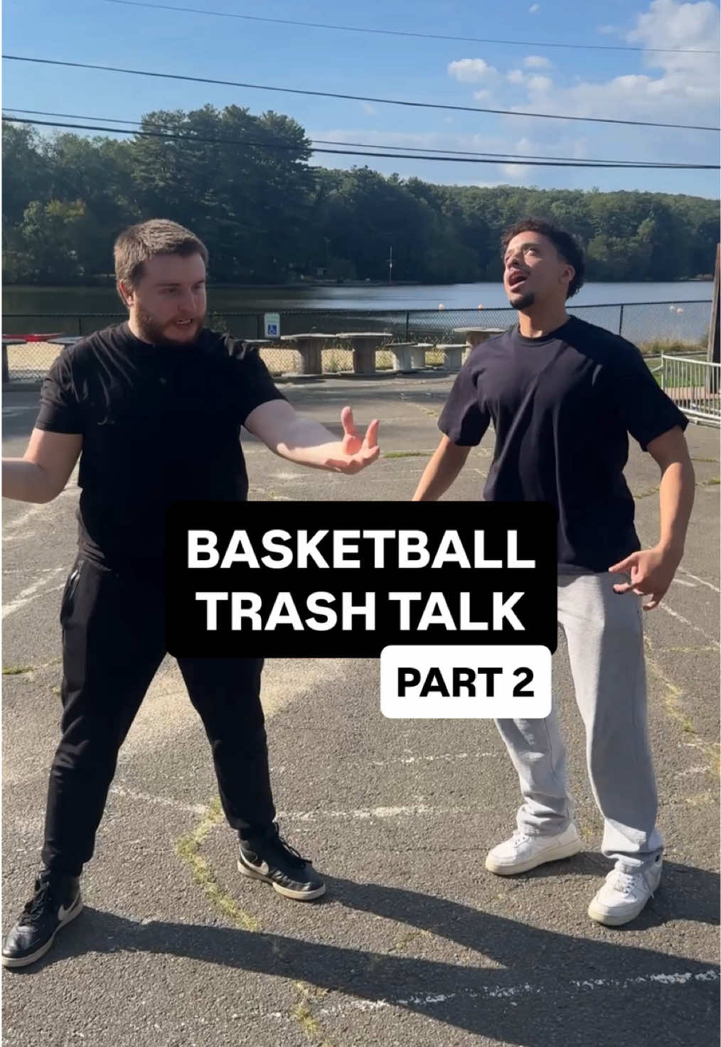 that was a bit harsh @BrendanHughes #unhirables #streetball #trashtalk #NBA 