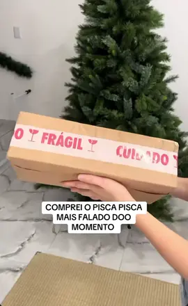 O pisca pisca Strobo é o que transforma sua árvore de Natal em um espetáculo de brilho 🎄✨#fy #natal #strobo #arvoredenatal 