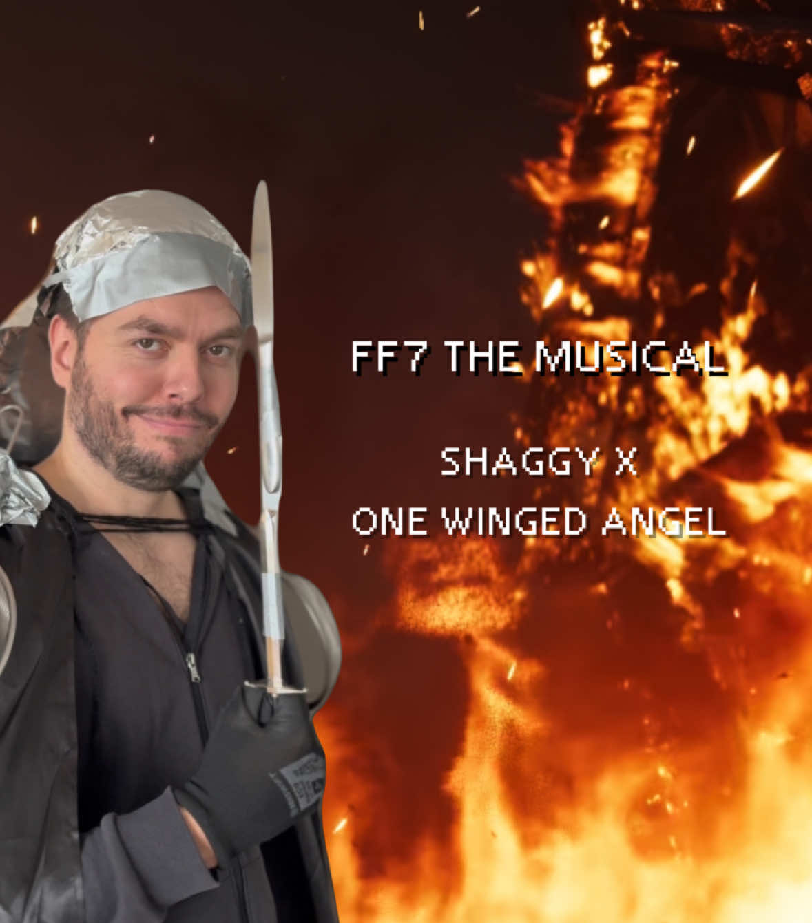 Bet you never thought you’d see a Shaggy x Cloud & Sephiroth mashup 🕺 #finalfantasy #ff7 