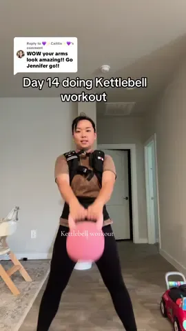 Replying to @💜✨Caitlin✨💜 Kettlebell workout ❤️ Thank you for your comment Caitlin😍 #kettlebellworkout #kettlebelltraining #kettlebellswings 