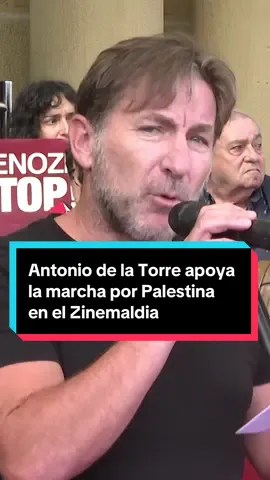 Cientos de cineastas, entre ellos directores y actores como Pedro Almodóvar, Javier Bardem, Antonio de la Torre y Maribel Verdú, se han adherido a la manifestación en apoyo a Palestina y contra el “genoc1di0 en Gaza” que tendrá lugar el miércoles en San Sebastián coincidiendo con el festival Zinemaldia Los actores Antonio de la Torre e Itziar Atienza han sido los encargados de leer un comunicado en el que han llamado a secundar esta protesta, que partirá a las 18:30 horas, desde la plaza Okendo, bajo el lema 'Genozid1o4 stop!'. “Desde el mundo del cine nos sumamos a esta manifestación y convocamos a la ciudadanía a que grite junto a nosotros para parar este genoc1di0, que no caiga en el olvido, que recordemos cada día, cada minuto, cada segundo, a todas las niñas y niños que por culpa de la ocupación israelí están siendo ases1nad0s en Gaza” #antoniodelatorre #gaza #palestina #israel #73SSIFF 