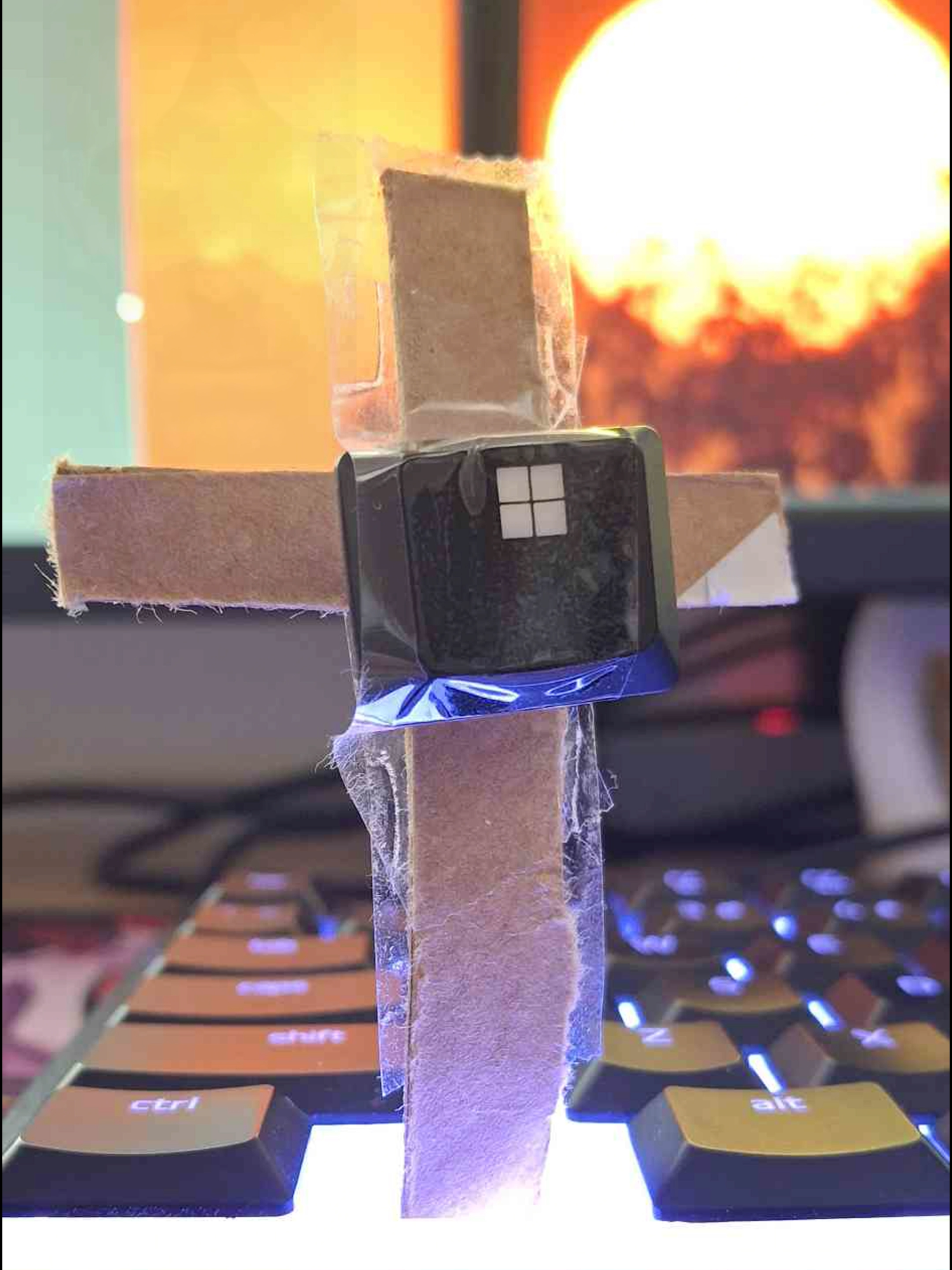 windows key died for your shortcuts #christiantiktok #murderdrone #windows #windwas