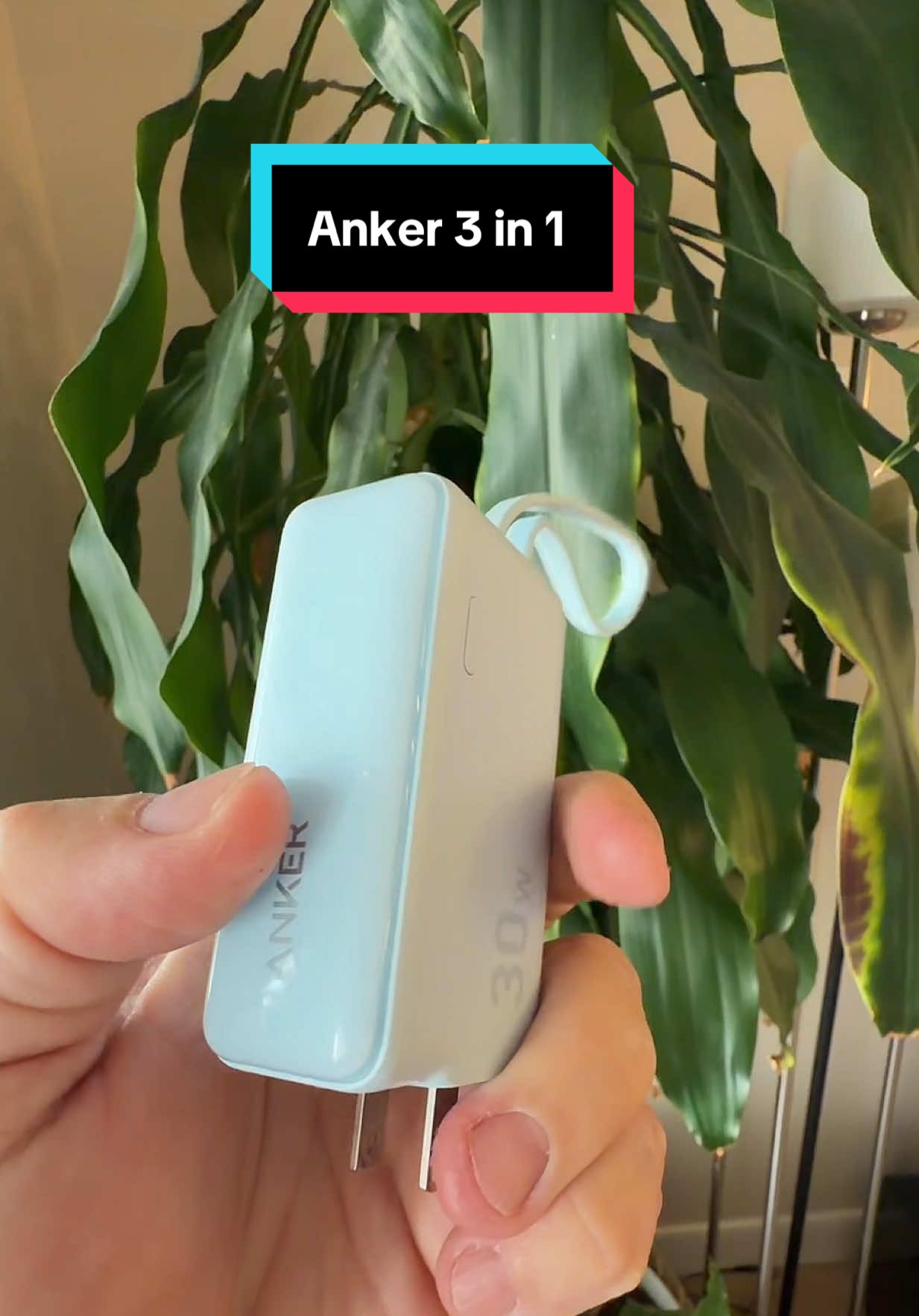 Power Bank, Charger and a cord built in a true 3 in 1 #anker #ankerambassador #tiktokshopcreatorpicks #tiktokshoprestock 