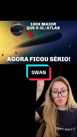 Sai da frente minha gente, o bicho doido vem aí!  #carolcapel #misterios #sobrenatural #astronomia #3Iatlas 