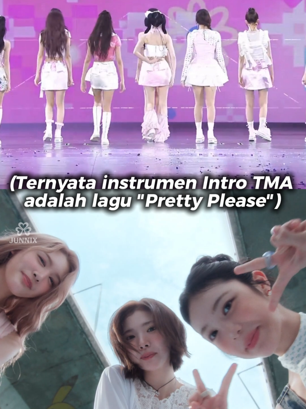 Ternyata Instrumen Intro TMA, adalah spoiler lagu Pretty Please #hearts2hearts #prettyplease #junnixs2u #fyp 