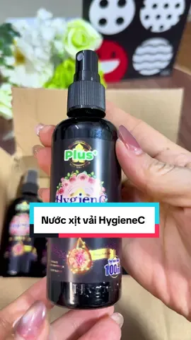 Combo 5 chai xịt vải khô HygieneC thơm mát cả ngày #havugiadung555 #nuocxitvai #nuocxitvaikhohygienc 