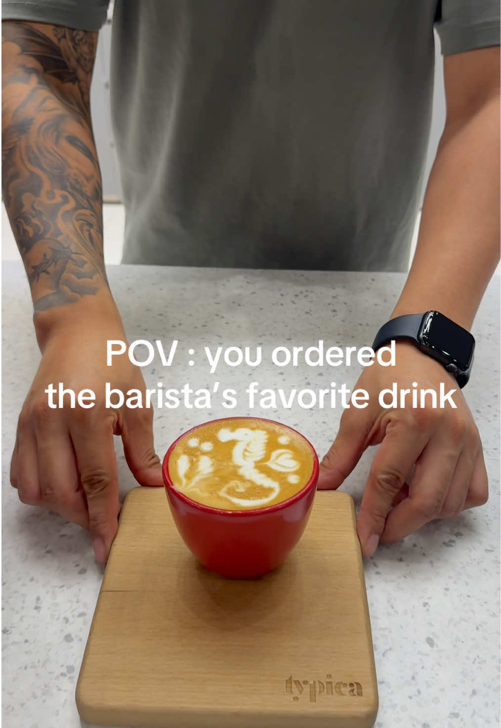 too good to say no 😋 #coffeetiktok #coffeelover #barista #baristalife #typicacaferak 