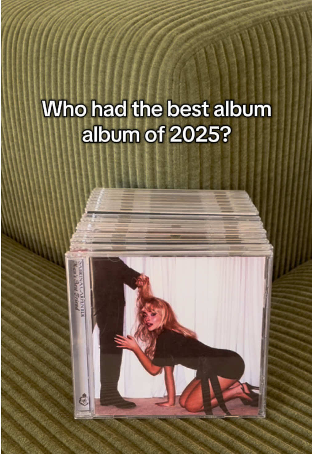 what's your favorite album this year? #popmusic #cd #ladygaga #sabrinacarpenter #addison 