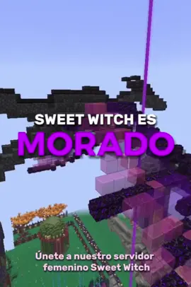 Sweet witch es magia!! 🔮🦄 #serverminecraft #minecraftgirl #serverfemenino #girlsgaming #Minecraft 
