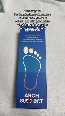 Arch Support For long lasting arch comfort -redistributes pressure -shock absorbing materials -plush impact absorbtion -precision contouring #archsupport #archsupportforrunners #shoes 
