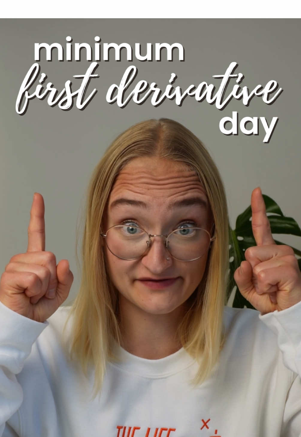 here’s to pumpkin spice coffee and positive-signed concavity 🍁 happy minimum first derivative day! #calculus #math #STEMTok #firstdayoffall #derivatives