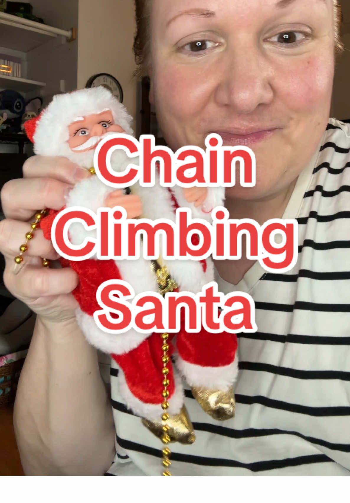 Climbing Santa Claus Christmas decoration 🎅✨ battery-operated Santa that climbs up and down a beaded rope — the perfect animated holiday accent for your mantel, window, staircase, or chandelier. Adds festive charm and nostalgic magic to any Christmas display! #tiktokshopcreatorpicks  #tiktokshopblackfriday  #tiktokshopcybermonday  #tiktokshoprestock  #dealsforyoudays 