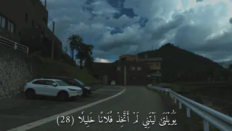 يَٰوَيۡلَتَىٰ لَيۡتَنِي لَمۡ أَتَّخِذۡ فُلَانًا خَلِيلٗا (سورة الفرقان) #القارئ#ماهرالمعيقلي#قران#quran #اكتب_شي_توجر_عليه 