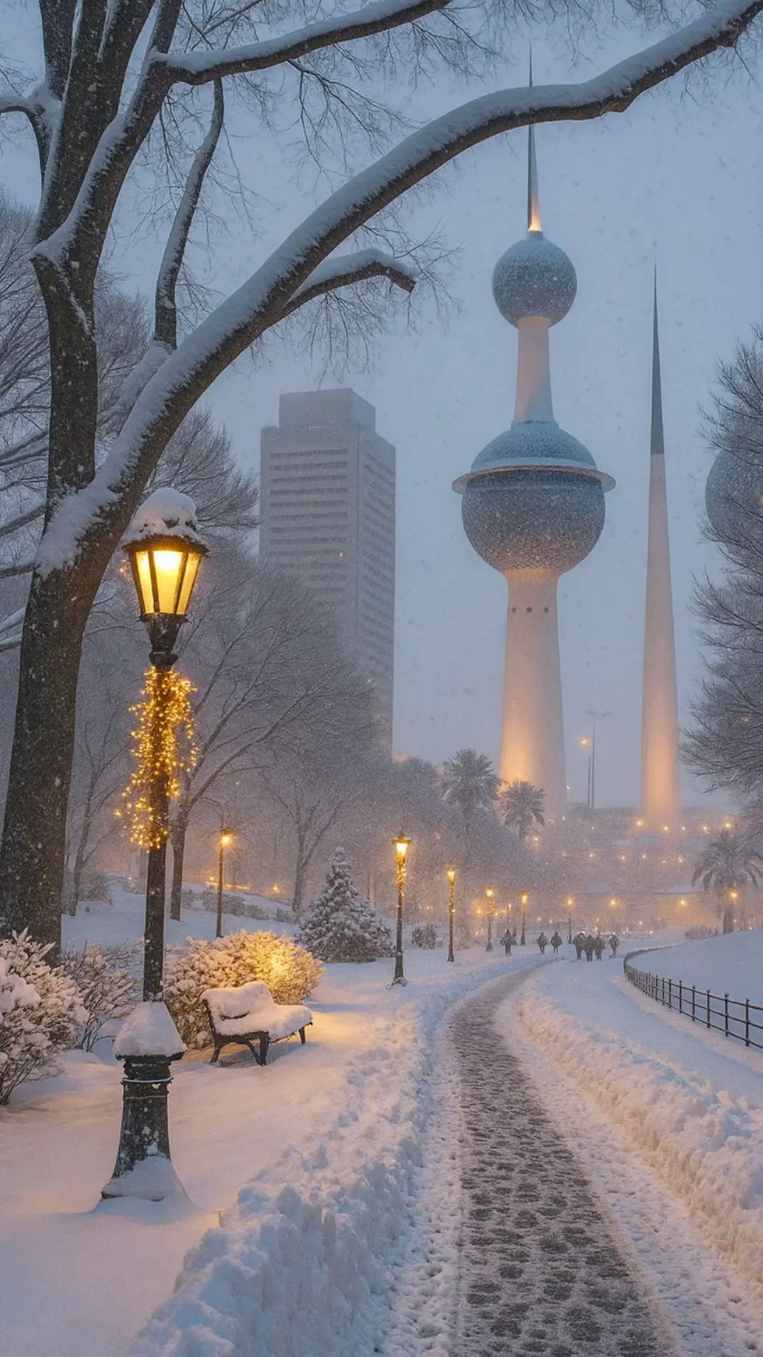 #kuwait #winter #snow #christmas #snowman 