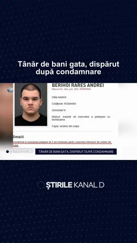 A omorât un om pe trecerea de pietoni, gonind cu o mașină de lux. 🔵 Vorbim de un tânăr de bani gata, de 23 de ani, din Iași. 🔵 A fost condamnat definitiv la închisoare cu executare, dar a dispărut înainte ca polițiștii să-i bată la ușă. #stirilekanald #kanaldromania #tanardebanigata #disparut #condamnare 