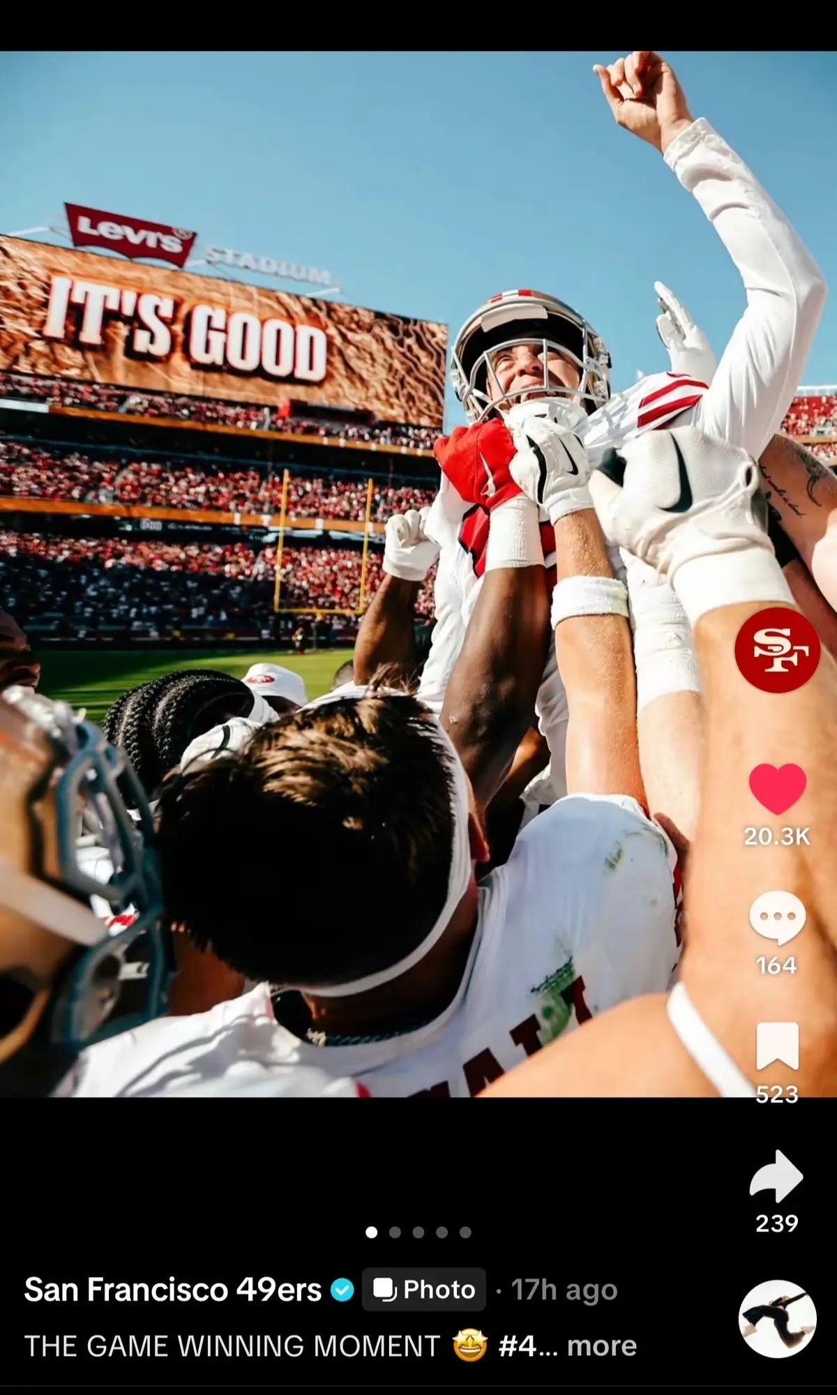 Let’s go Niners ! @San Francisco 49ers 