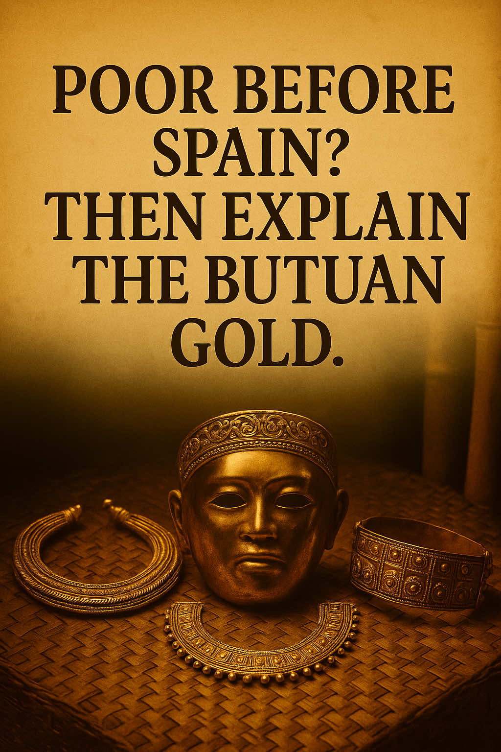 The Butuan Gold: Evidence of Filipino Wealth Before Colonization Filipino memory code  Butuan gold pre colonial Philippine  Filipino goldsmiths history  Butuan artifacts stolen Pre colonial wealth of the Philippines  Lost treasures Butuan gold  #FilipinoHistory #PhilippineHistory #ButuanGold #LostTreaures #PhilippineGold This video retails history based on multiple sources. It is  intended for educational and storytelling purposes. All facts belong to the public record, any errors are unintentional. For deeper study, viewers are encouraged to consult, academic and historical references. 