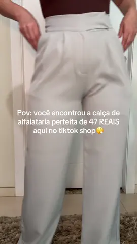 Calça de alfaiataria baratinha do tiktok shop #tiktokshop #calcadealfaiataria #alfaiataria #alfaiatariafeminina 